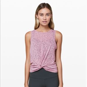 Lululemon Breeze Through Twist Tank, size 12, NWT